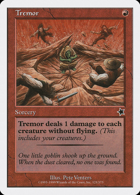 Magic the Gathering Card - Tremor - MTG Circle