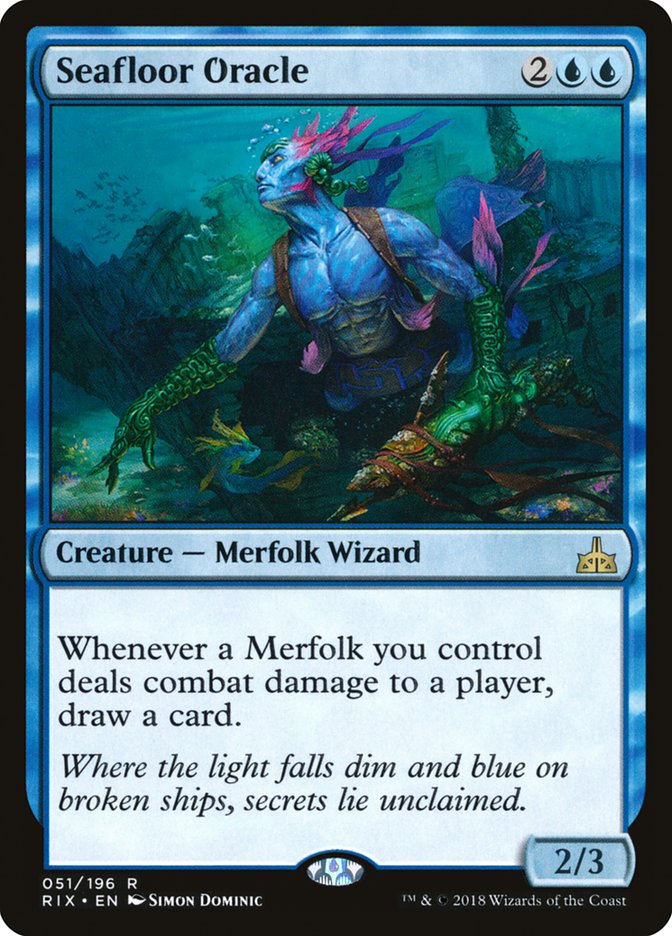 Magic the Gathering Card - Seafloor Oracle - MTG Circle