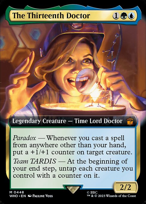 Magic the Gathering Card - The Thirteenth Doctor - MTG Circle
