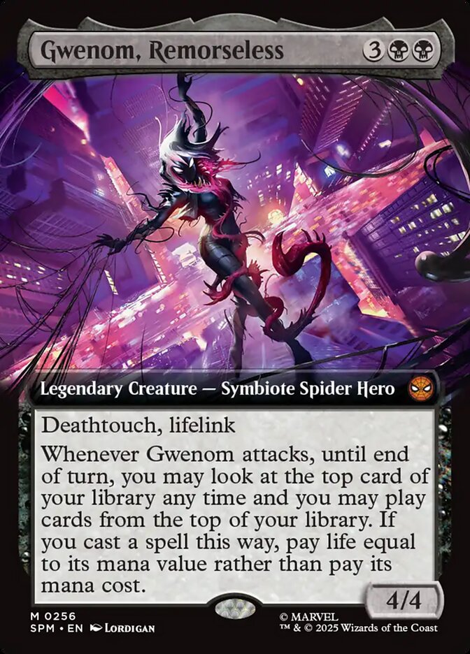 Magic the Gathering Card - Gwenom, Remorseless - MTG Circle