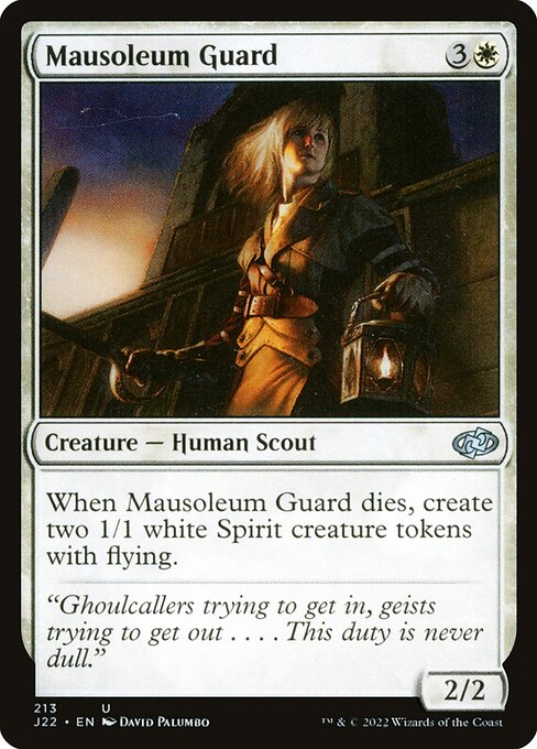 Magic the Gathering Card - Mausoleum Guard - MTG Circle