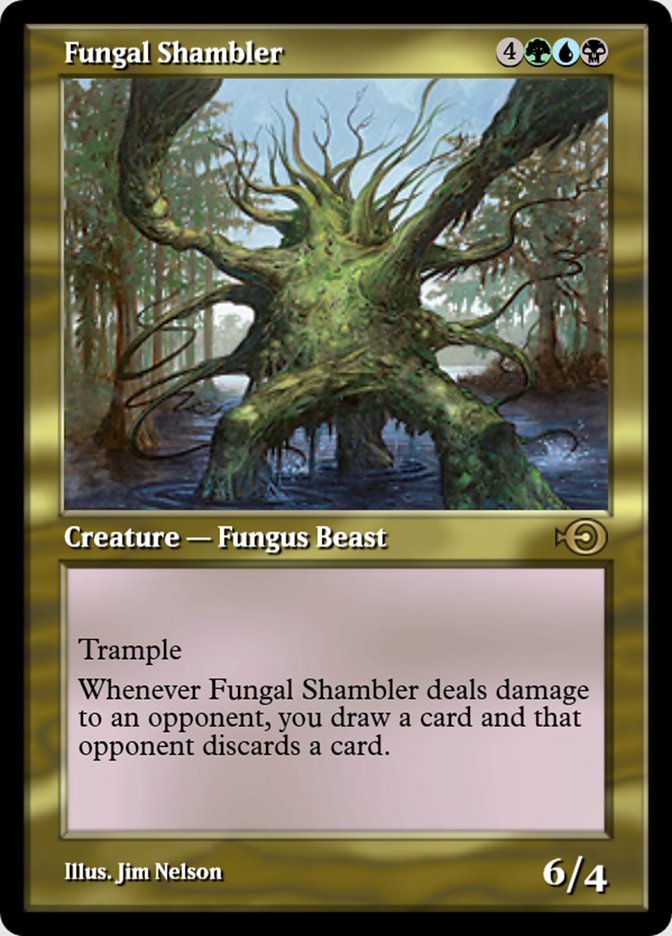 Magic the Gathering Card - Fungal Shambler - MTG Circle