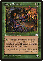 Magic the Gathering Card - Fungus Elemental - MTG Circle