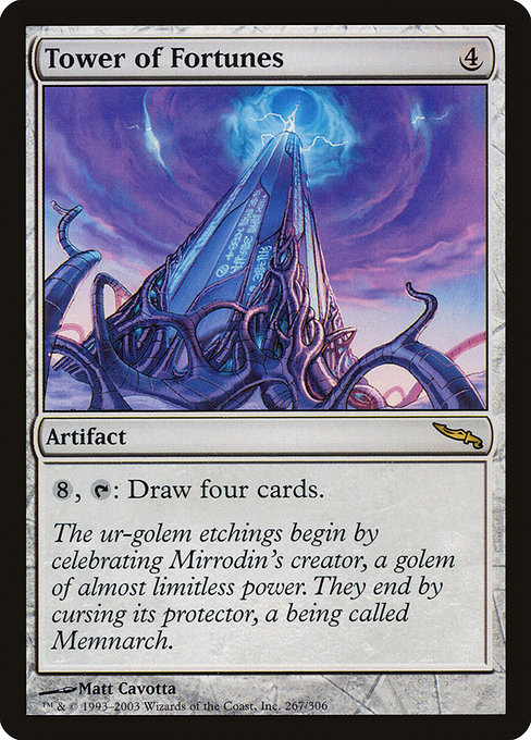 Magic the Gathering Card - Tower of Fortunes - MTG Circle