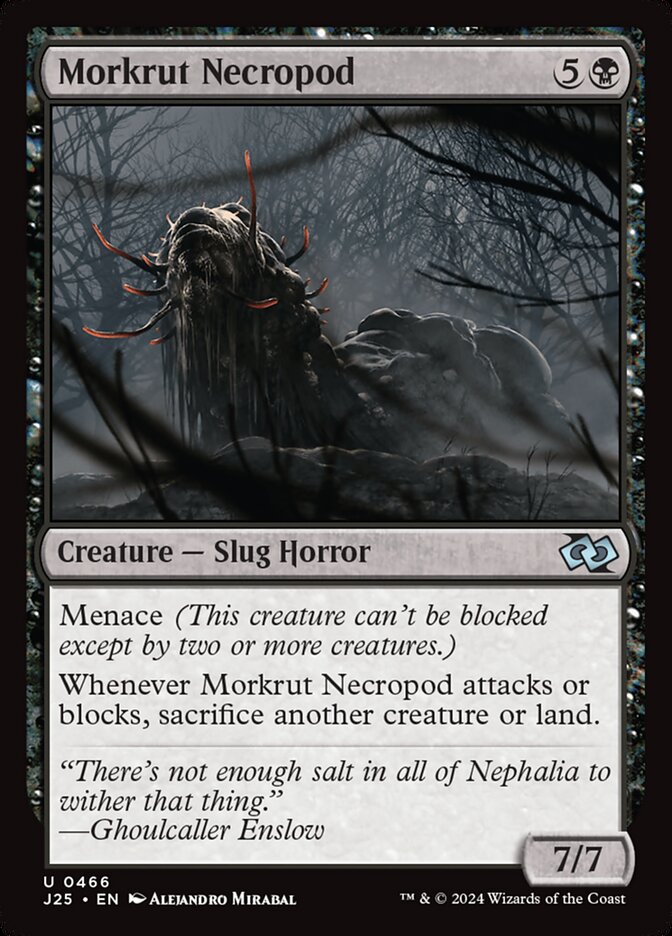 Magic the Gathering Card - Morkrut Necropod - MTG Circle