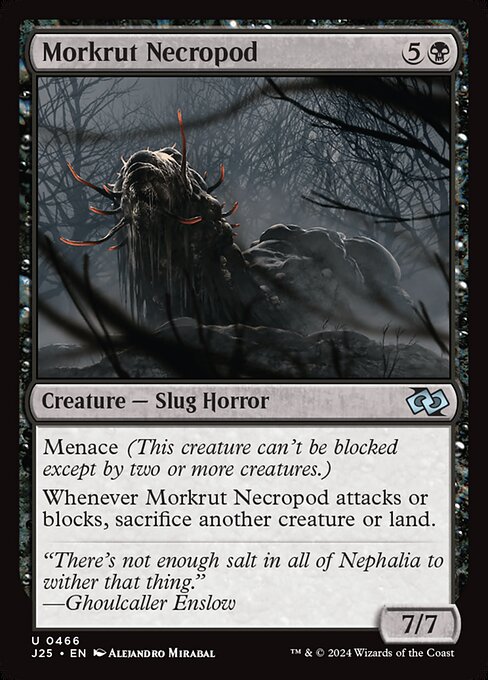 Magic the Gathering Card - Morkrut Necropod - MTG Circle