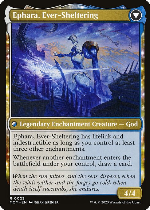 Magic the Gathering Card - Ephara, Ever-Sheltering - MTG Circle