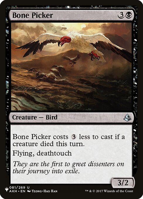 Magic the Gathering Card - Bone Picker - MTG Circle