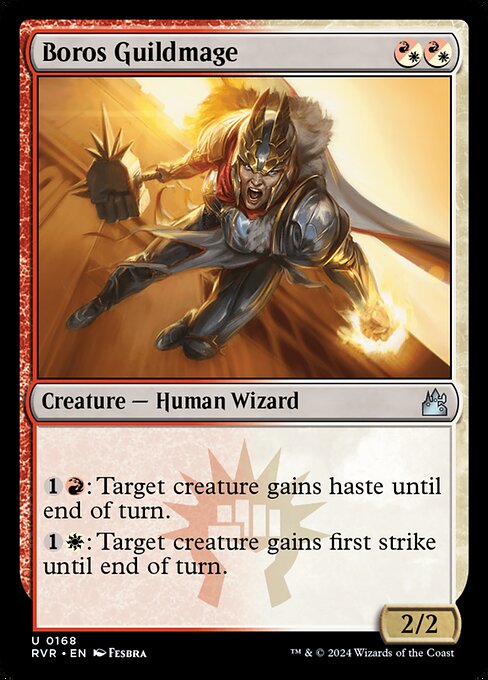 Magic the Gathering Card - Boros Guildmage - MTG Circle
