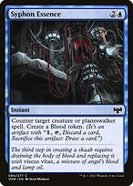 Magic the Gathering Card - Syphon Essence - MTG Circle
