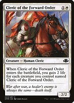 Magic the Gathering Card - Cleric of the Forward Order - MTG Circle