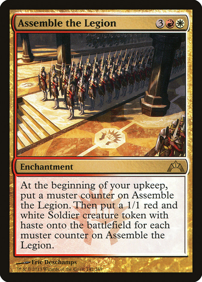 Magic the Gathering Card - Assemble the Legion - MTG Circle