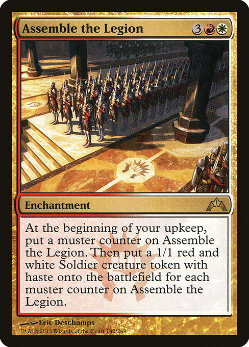 Magic the Gathering Card - Assemble the Legion - MTG Circle