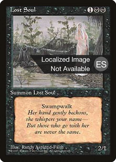 Magic the Gathering Card - Lost Soul - MTG Circle