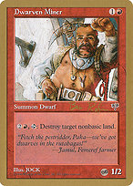 Magic the Gathering Card - Dwarven Miner - MTG Circle
