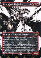 Magic the Gathering Card - Capricious Hellraiser - MTG Circle