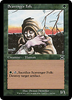 Magic the Gathering Card - Scavenger Folk - MTG Circle