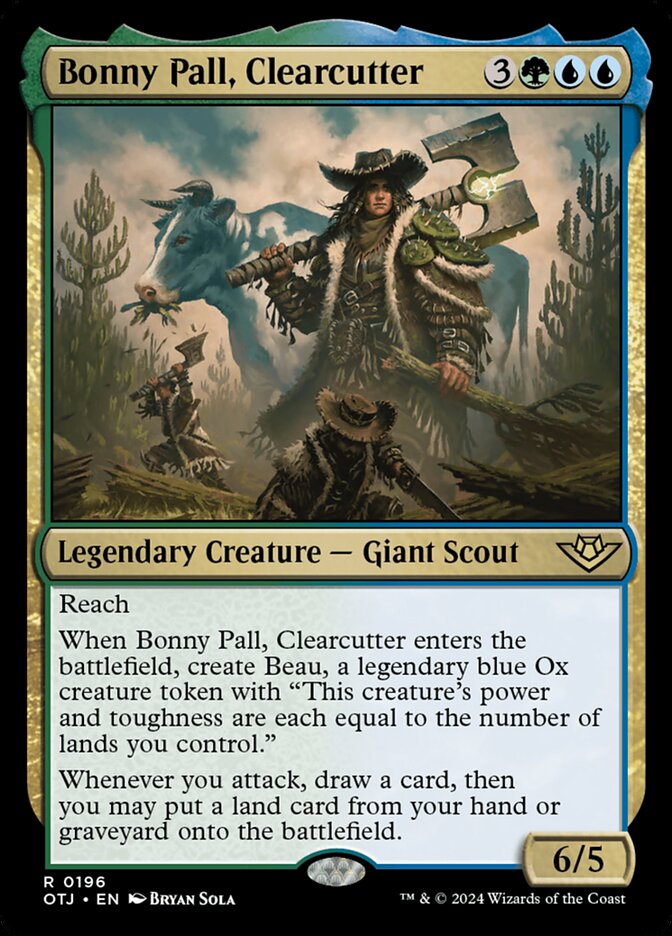 Magic the Gathering Card - Bonny Pall, Clearcutter - MTG Circle