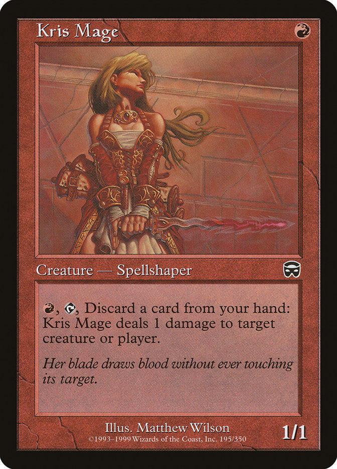 Magic the Gathering Card - Kris Mage - MTG Circle