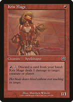 Magic the Gathering Card - Kris Mage - MTG Circle