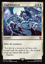 Magic the Gathering Card - Final Judgment - MTG Circle