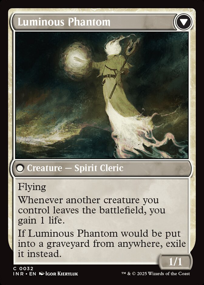 Magic the Gathering Card - Luminous Phantom - MTG Circle