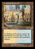 Magic the Gathering Card - Hallowed Fountain - MTG Circle