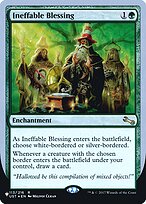 Magic the Gathering Card - Ineffable Blessing - MTG Circle