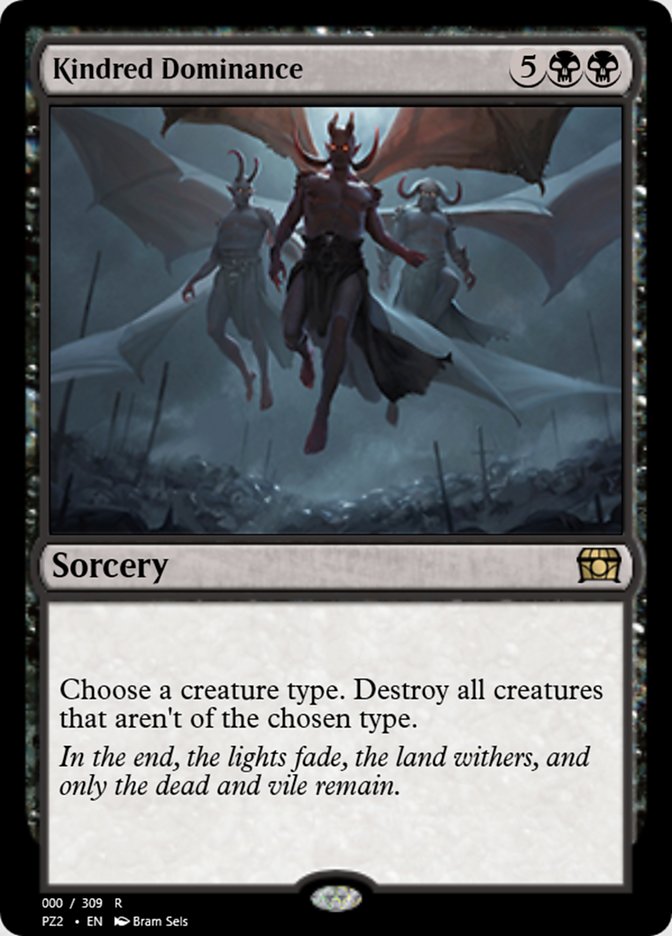 Magic the Gathering Card - Kindred Dominance - MTG Circle