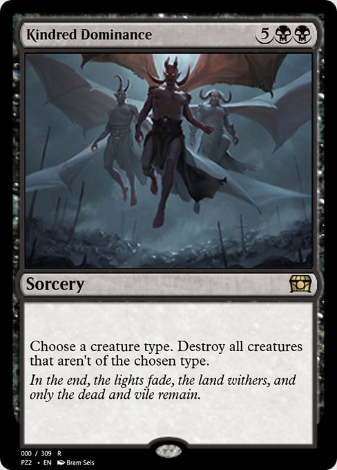 Magic the Gathering Card - Kindred Dominance - MTG Circle