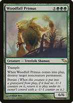 Magic the Gathering Card - Woodfall Primus - MTG Circle
