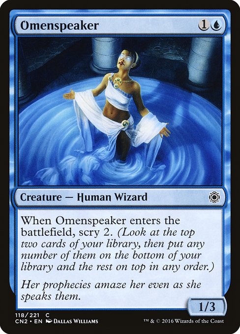 Magic the Gathering Card - Omenspeaker - MTG Circle