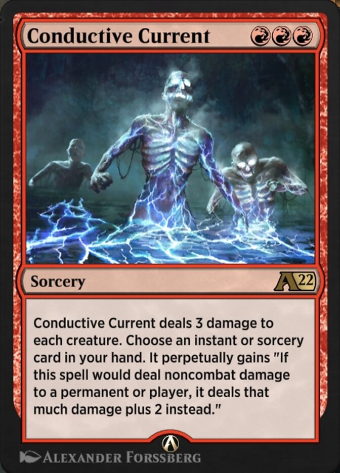 Magic the Gathering Card - Conductive Current - MTG Circle