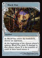 Magic the Gathering Card - Black Vise - MTG Circle