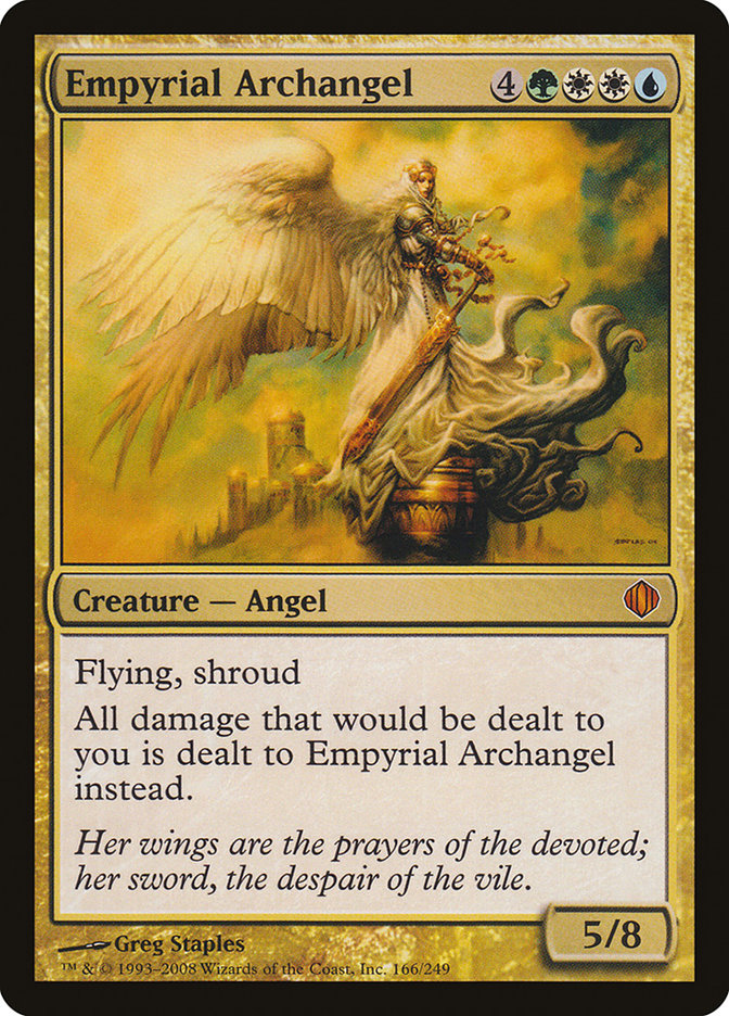 Magic the Gathering Card - Empyrial Archangel - MTG Circle
