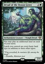 Magic the Gathering Card - Dryad of the Ilysian Grove - MTG Circle