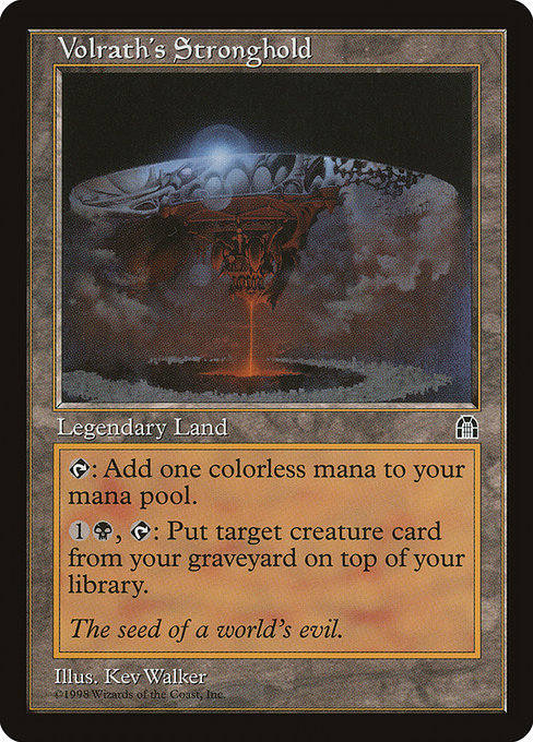 Magic the Gathering Card - Volrath's Stronghold - MTG Circle