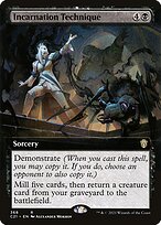 Magic the Gathering Card - Incarnation Technique - MTG Circle