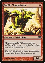 Magic the Gathering Card - Goblin Mountaineer - MTG Circle