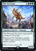 Magic the Gathering Card - The Tarrasque - MTG Circle