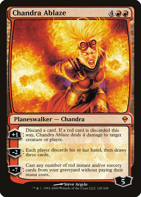 Magic the Gathering Card - Chandra Ablaze - MTG Circle