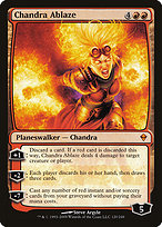 Magic the Gathering Card - Chandra Ablaze - MTG Circle