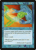 Magic the Gathering Card - Grip of Amnesia - MTG Circle