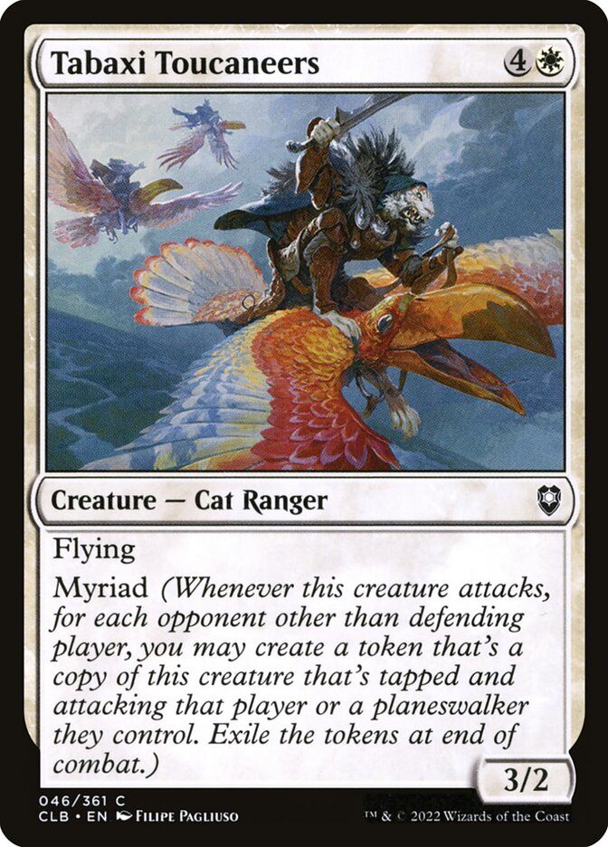 Magic the Gathering Card - Tabaxi Toucaneers - MTG Circle