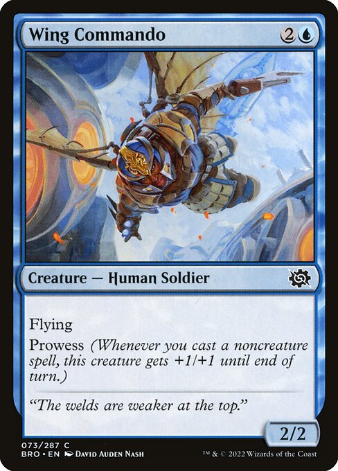 Magic the Gathering Card - Wing Commando - MTG Circle