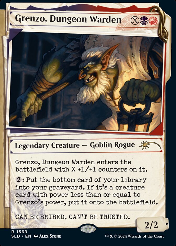 Magic the Gathering Card - Grenzo, Dungeon Warden - MTG Circle