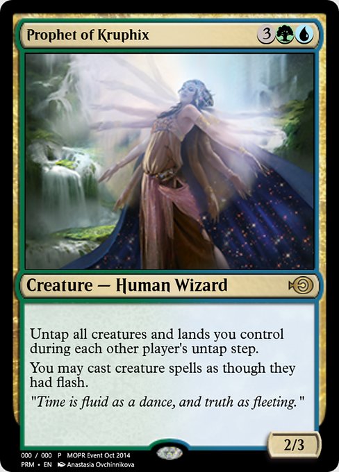 Magic the Gathering Card - Prophet of Kruphix - MTG Circle