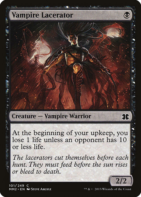 Magic the Gathering Card - Vampire Lacerator - MTG Circle