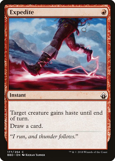 Magic the Gathering Card - Expedite - MTG Circle
