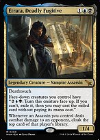 Magic the Gathering Card - Etrata, Deadly Fugitive - MTG Circle